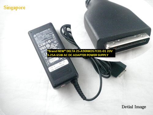 *Brand NEW* DELTA 20V 3.25A 25-A90NKD57C01-01 65W AC DC ADAPTER POWER SUPPLY
